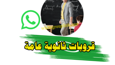 جروبات ثانوية عامة واتس